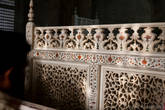 Тадж-Махал, внутренняя часть, мраморная ограда гробницы Мумтаз-Махал
