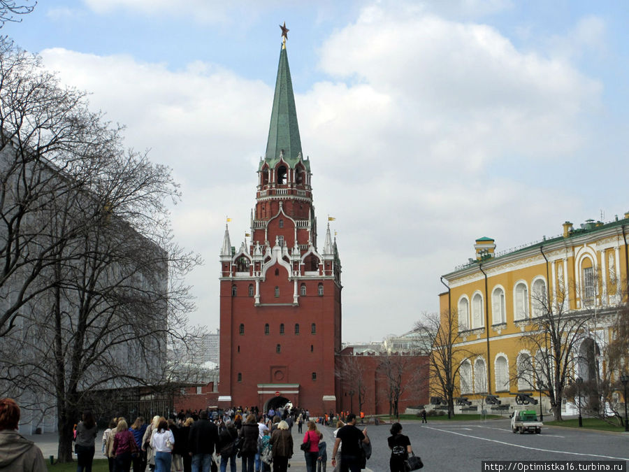 Троицкая башня Москва, Россия