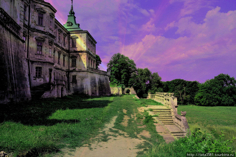 Дворцово-замковый комплекс в Подгорцах Подгорцы (Бродовский район), Украина