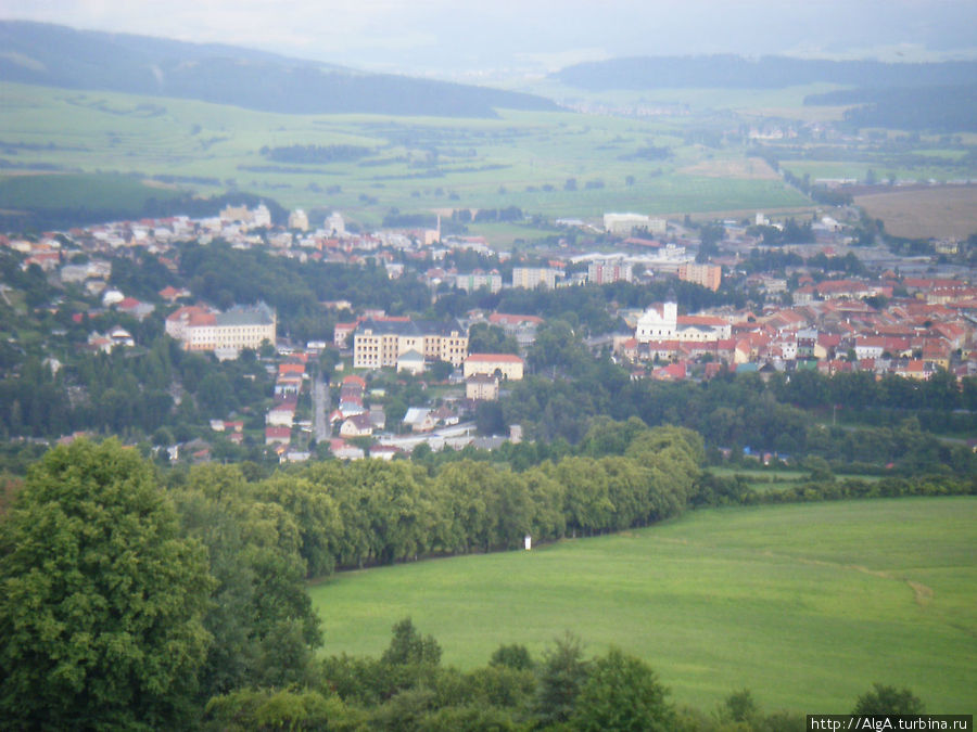 Вид с Марианского холма Словакия