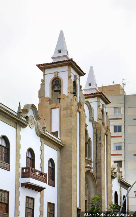 Церковь Сан-Хосе Санта-Крус-де-Тенерифе, остров Тенерифе, Испания