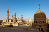 На крыше мечети Аль-Азхар.