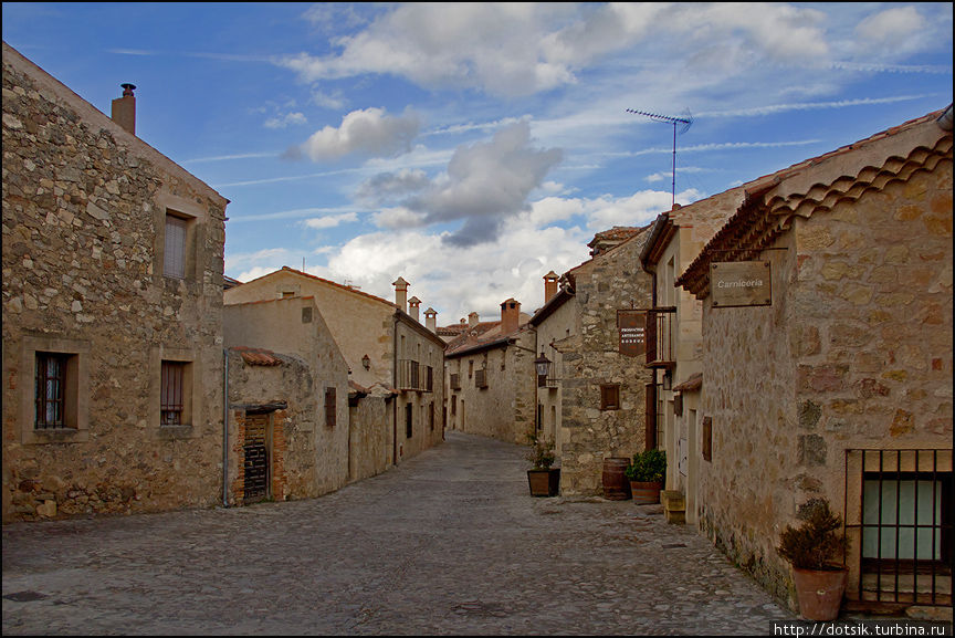 Застывший уголок средневековья (часть первая) Педраса, Испания