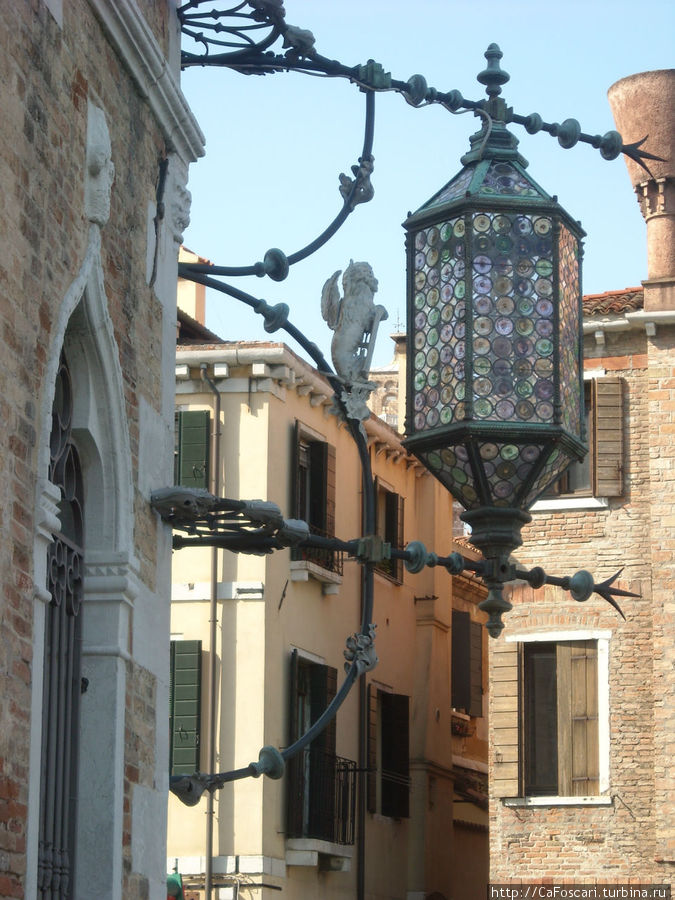 Лампа 19-ого века Венеция, Италия