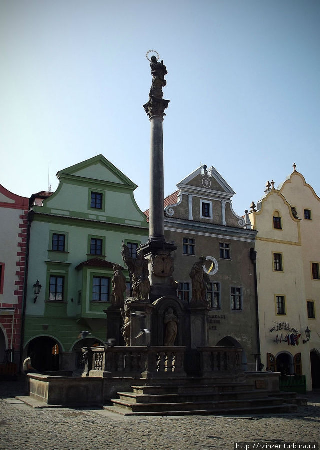 Вокруг замка Чешский Крумлов, Чехия