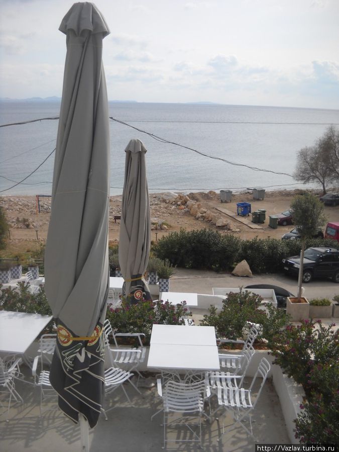Прибрежное кафе Пирей, Греция