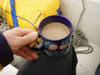 16 Января 2012 г. Сев.Атлантика. Первая кружка кофе за последние десять дней...