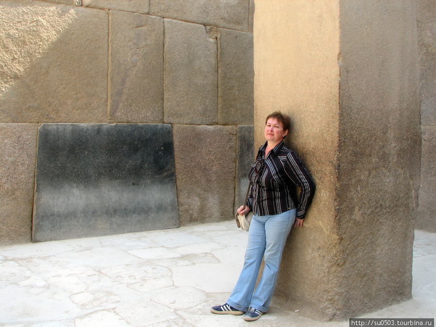 Внутри Гранитного храма (возле Сфинкса) Египет