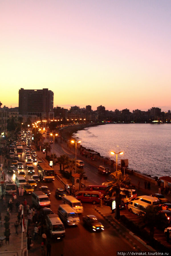 Вечерняя Александрия Александрия, Египет