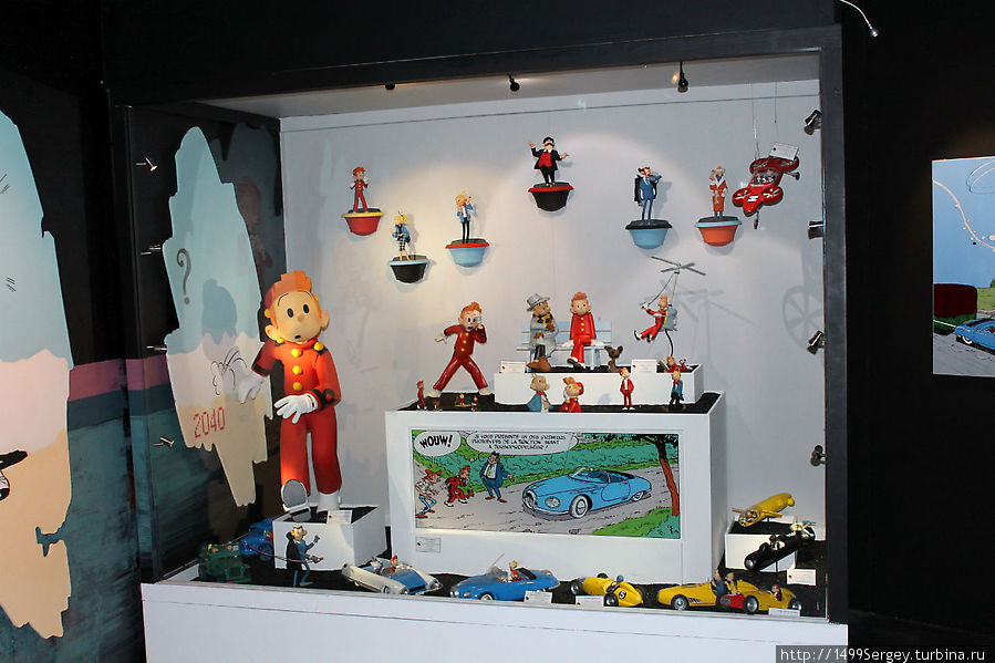 Музей фигурок из комиксов в брюссельской галерее Хорта Брюссель, Бельгия