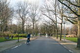 Парки в Голландии больше адаптированы для велосипедистов, а не для пеших прогулок.