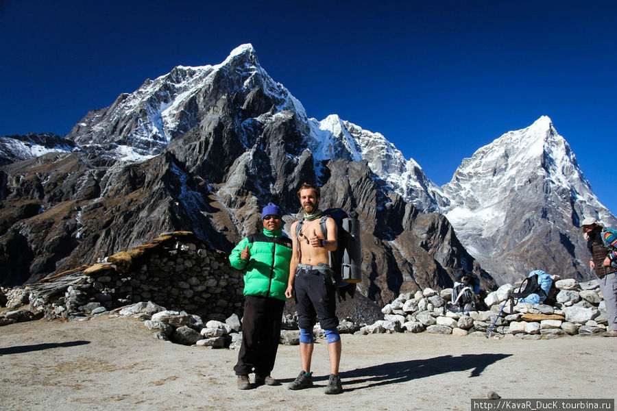 каждый по разному воспринимает температуру :) Гора Эверест (8848м), Непал