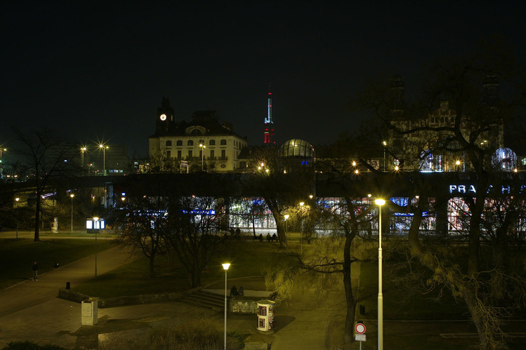 Вид из окна на Hlavní nád