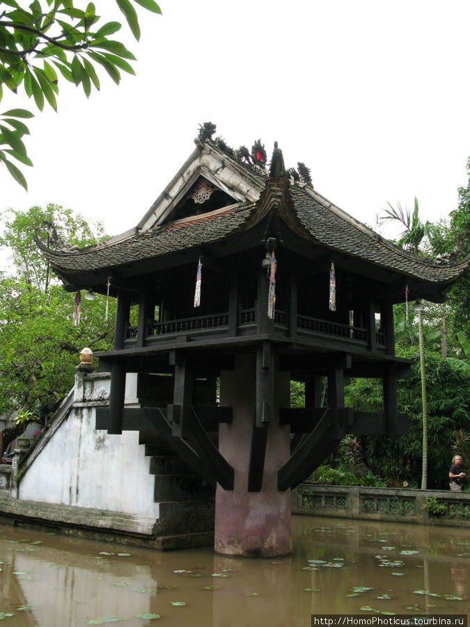 Пагода на одной колонне, тысяча лет! Ханой, Вьетнам