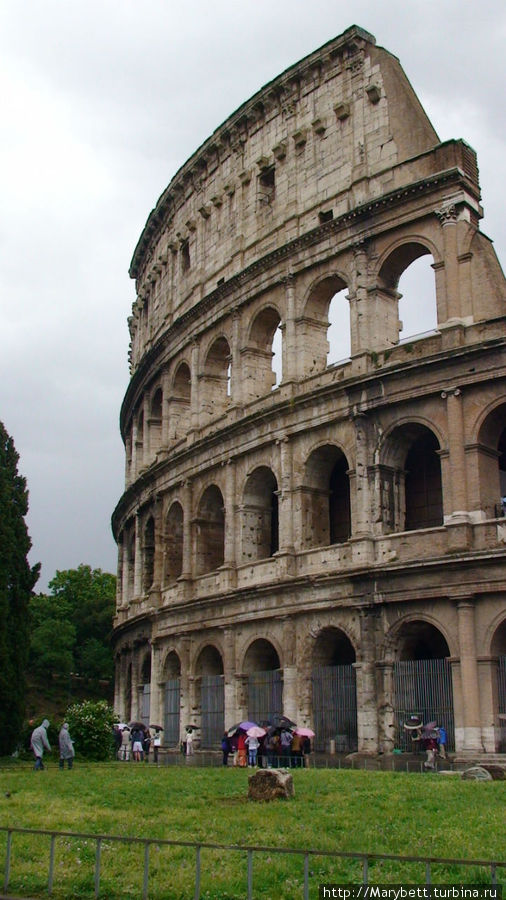 Грозовой Рим в середине мая Рим, Италия