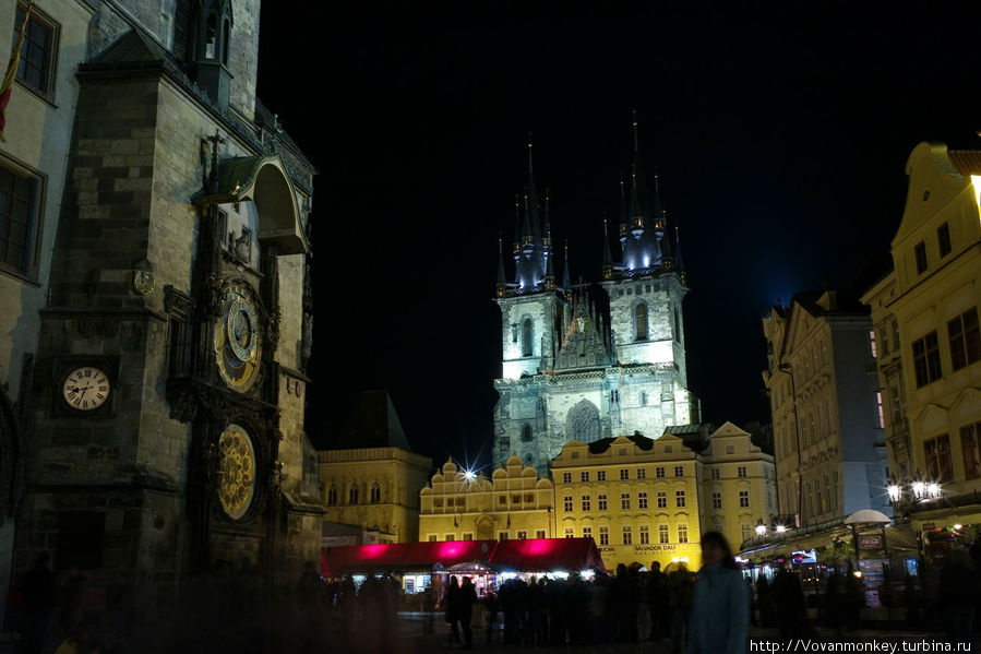 Орлой и Тынский храм Прага, Чехия