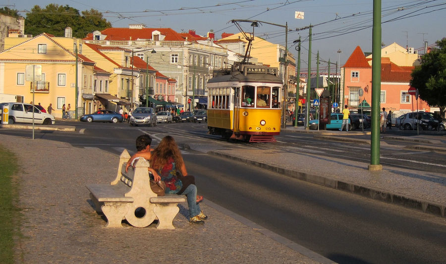 Провинциальная европейская столица Лиссабон, Португалия