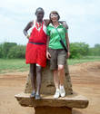 На границе с Танзанией. Это наш гид, сопровождавший к реке Мара, масай Тони