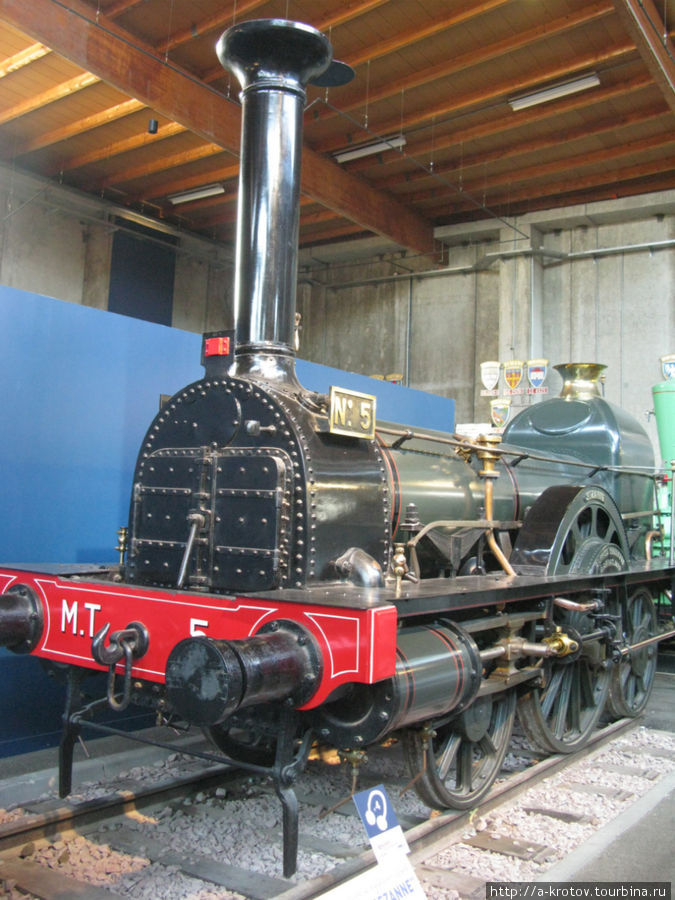 Железнодорожный музей в городе Мулюс Мюлуз, Франция