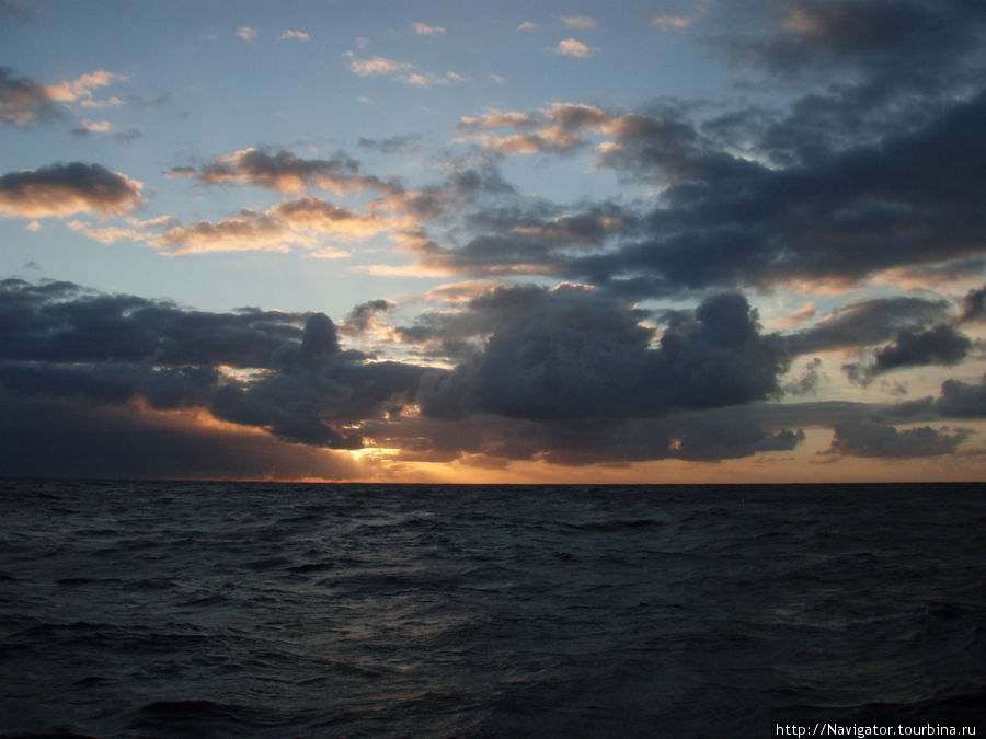 18 Января 2012 г. Сев.Атлантика. Восход