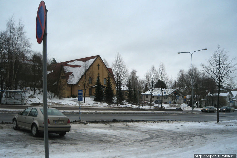 «Завокзальный» район  Лахти — адвентистская церковь Лахти, Финляндия