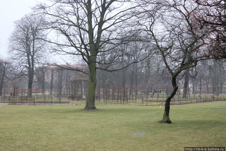 Прогулки по Королевскому парку. Замок Розенборг Копенгаген, Дания