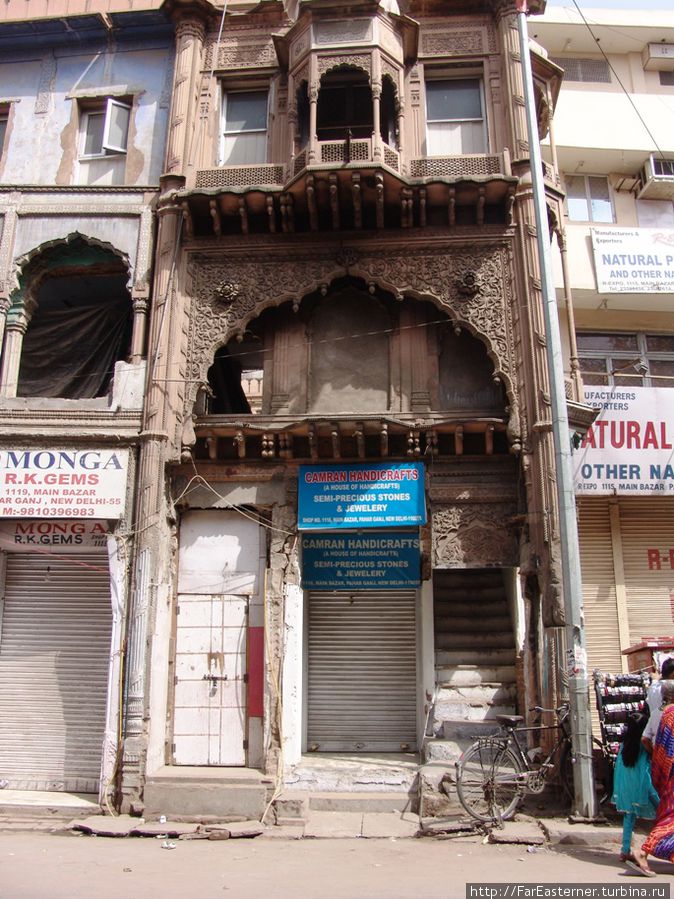 Старый Дели джиннов исчезает на глазах Дели, Индия