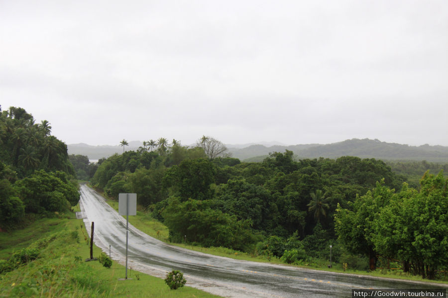 Дождливые дороги Палау Палау