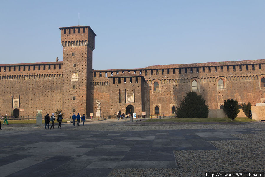 Миланский замок Милан, Италия