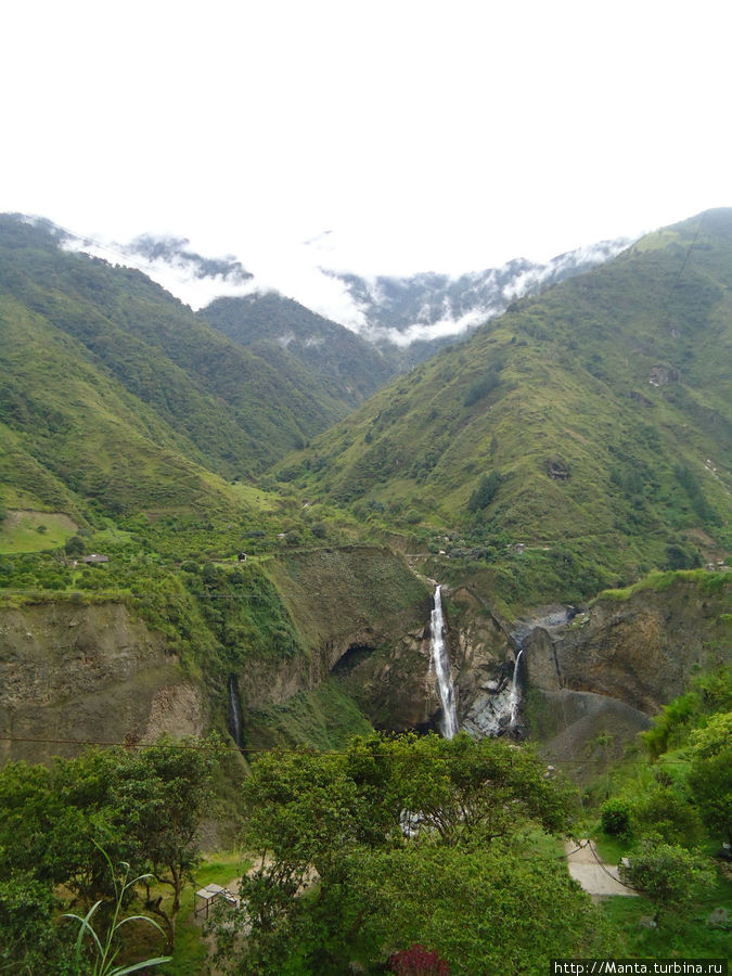 Первый водопад Баньос, Эквадор
