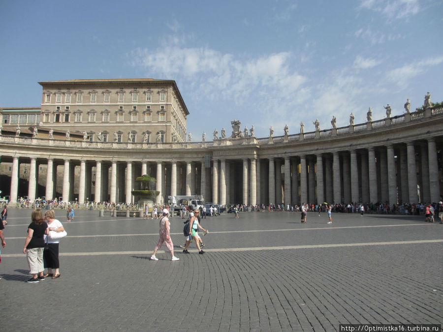 Рим за три дня. День третий: Ватикан — Площадь Св. Петра Рим, Италия