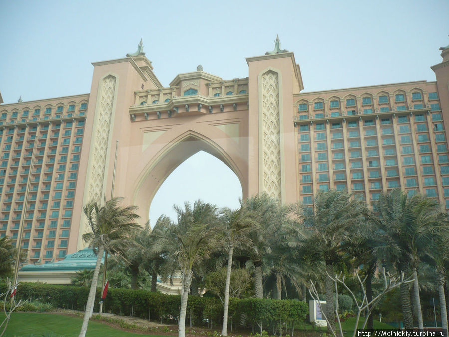Отель Атлантис Пальм и набережная Персидского залива Дубай, ОАЭ