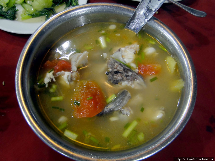 От такого супа никто не отказался Халонг бухта, Вьетнам