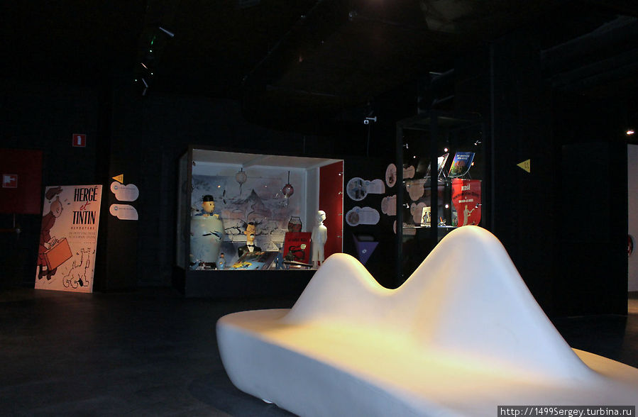 Музей фигурок из комиксов в брюссельской галерее Хорта Брюссель, Бельгия