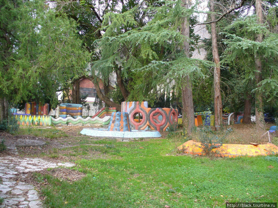 Церетели в Старой Гарге Гагра, Абхазия