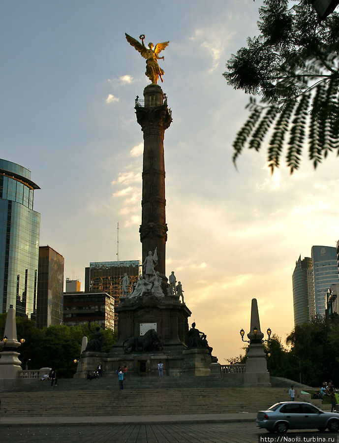 Ангел Независимости Мехико, Мексика