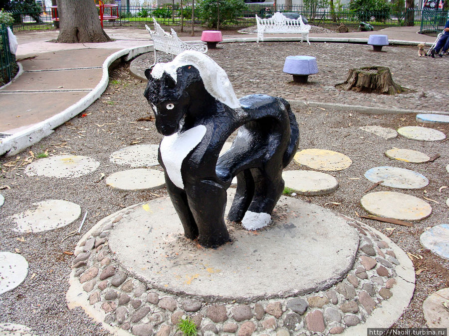 Скульптуры в парке Мехико, Мексика