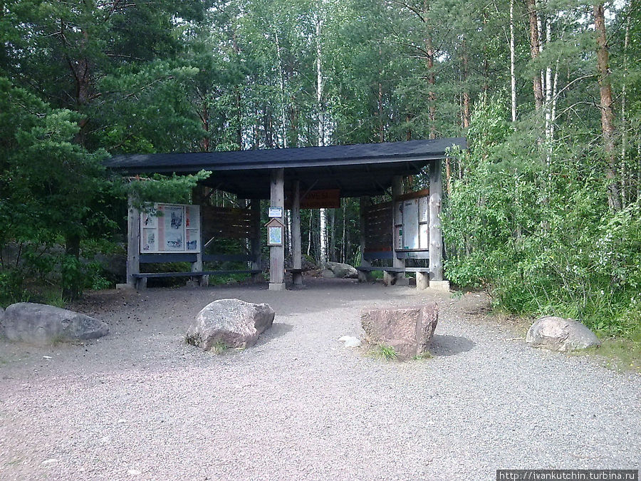 Вход в парк Реповеси Реповеси Национальный Парк, Финляндия
