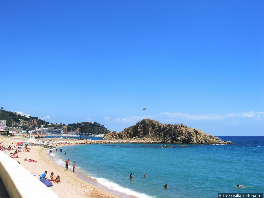 Пляж Бланеса Каталония, Испания