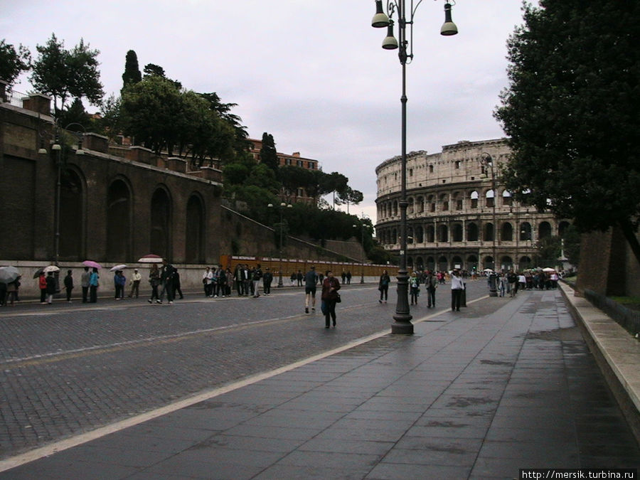 Современнейшая цивилизация на обломках былого величия Рим, Италия