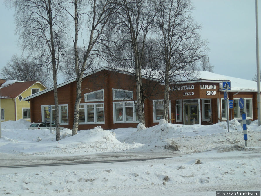 Магазин сувениров. Ивало, Финляндия