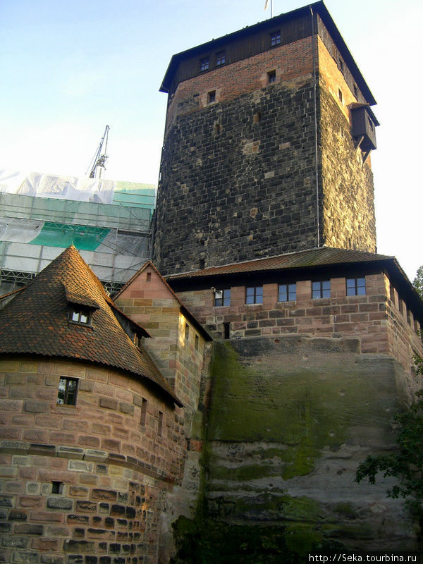 Одна из башен Нюрнберг, Германия