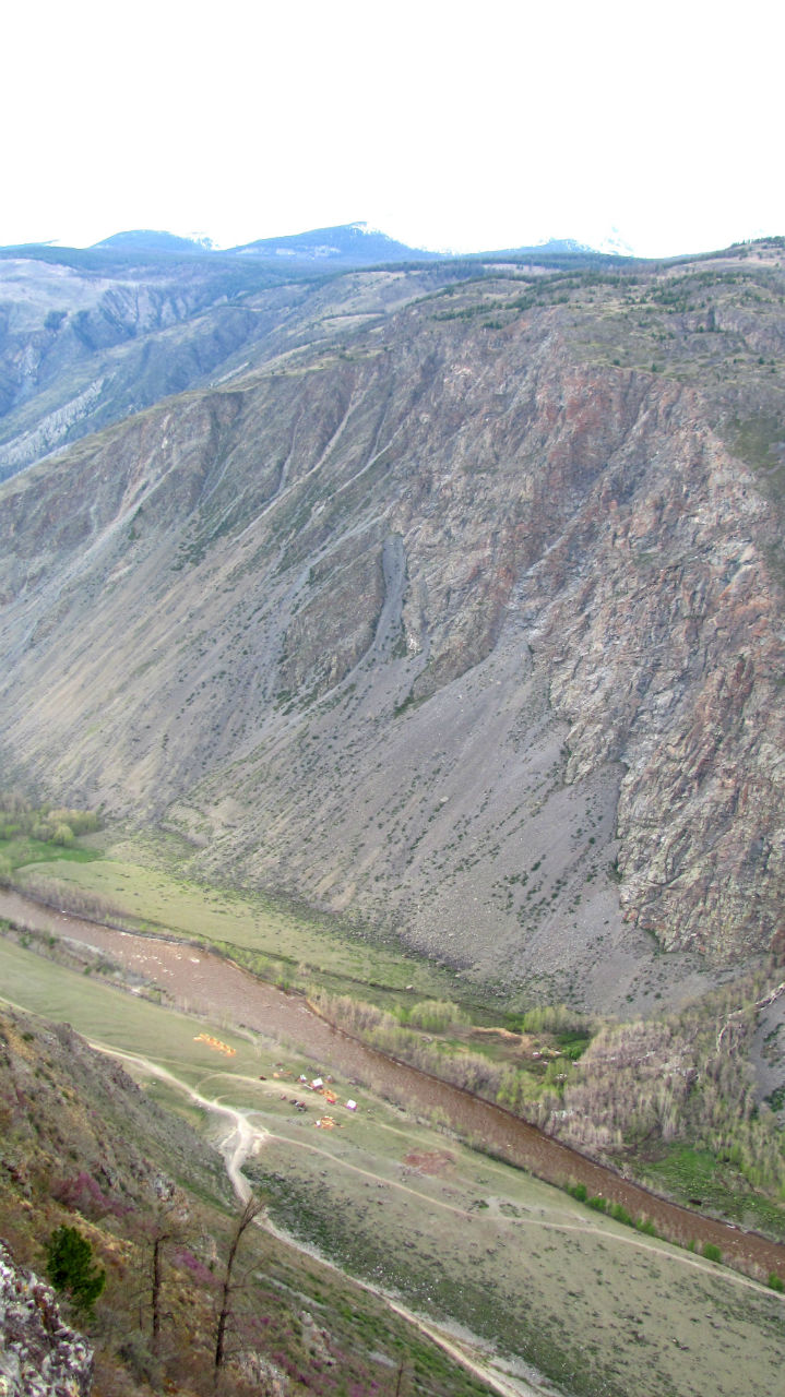 Долина Чулышмана с перева