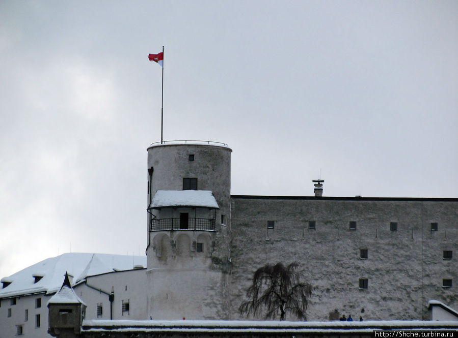 башня крепости Хоэнзальцбург