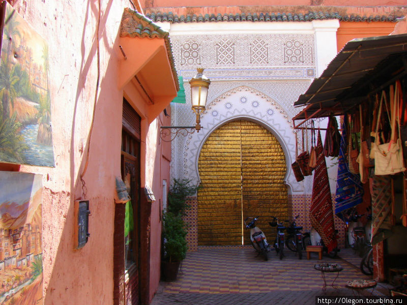 Всюду присутствует марокканский колорит Марракеш, Марокко