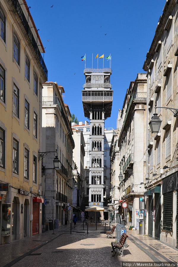 Подъемник в Лиссабоне. Португалия