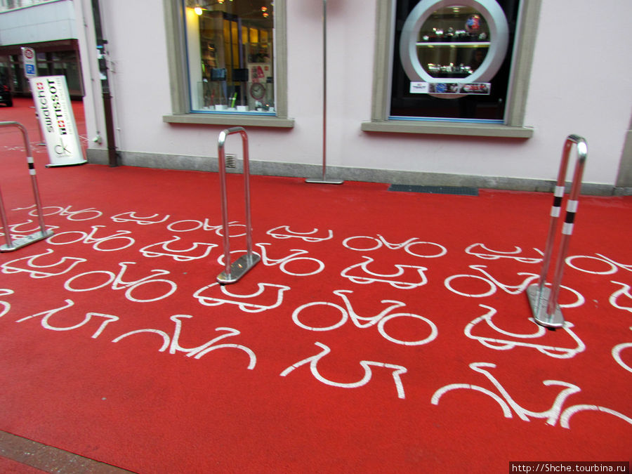 парковка для велосипедов Санкт-Галлен, Швейцария