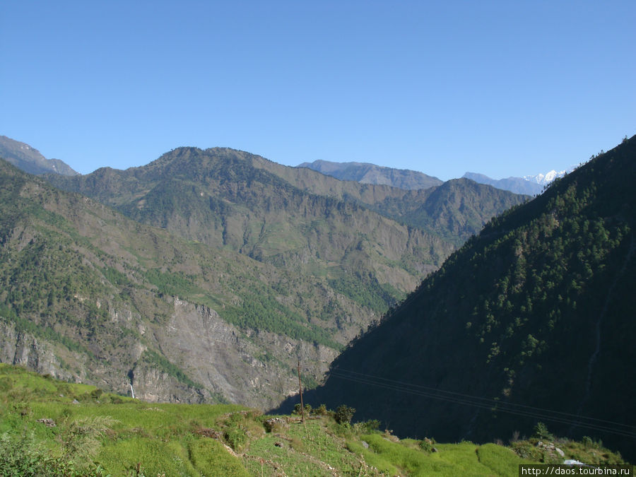 От Дунче вверх до Thulo Syabru Дунче, Непал