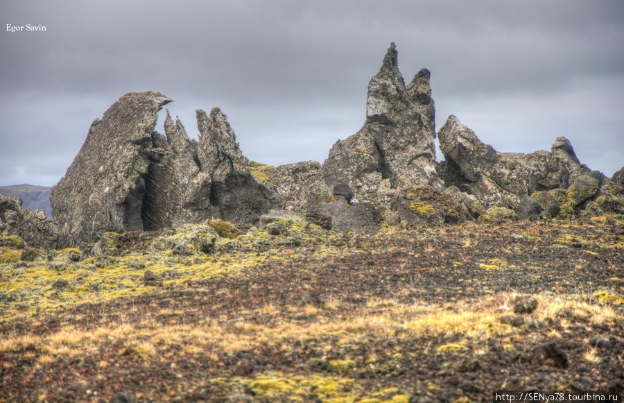 Besserkjahraun lava field Западная Исландия, Исландия
