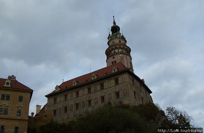 башня замка Чешский Крумлов, Чехия